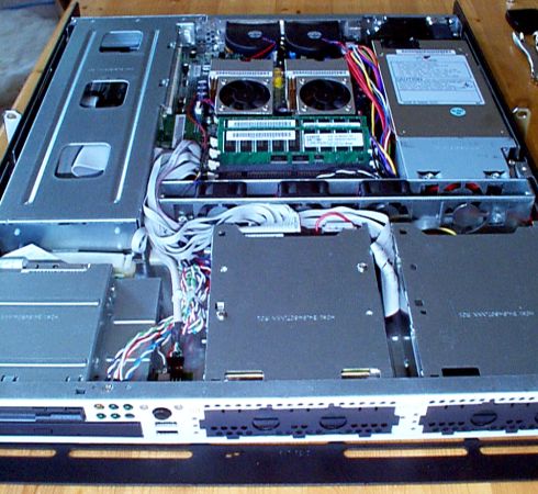 sgi 1100 front internal view